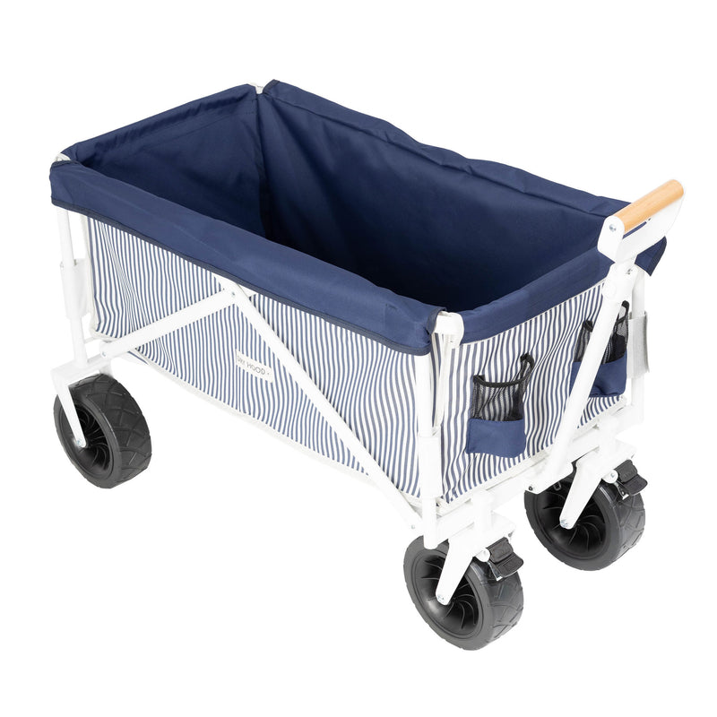 Carrito plegable azul