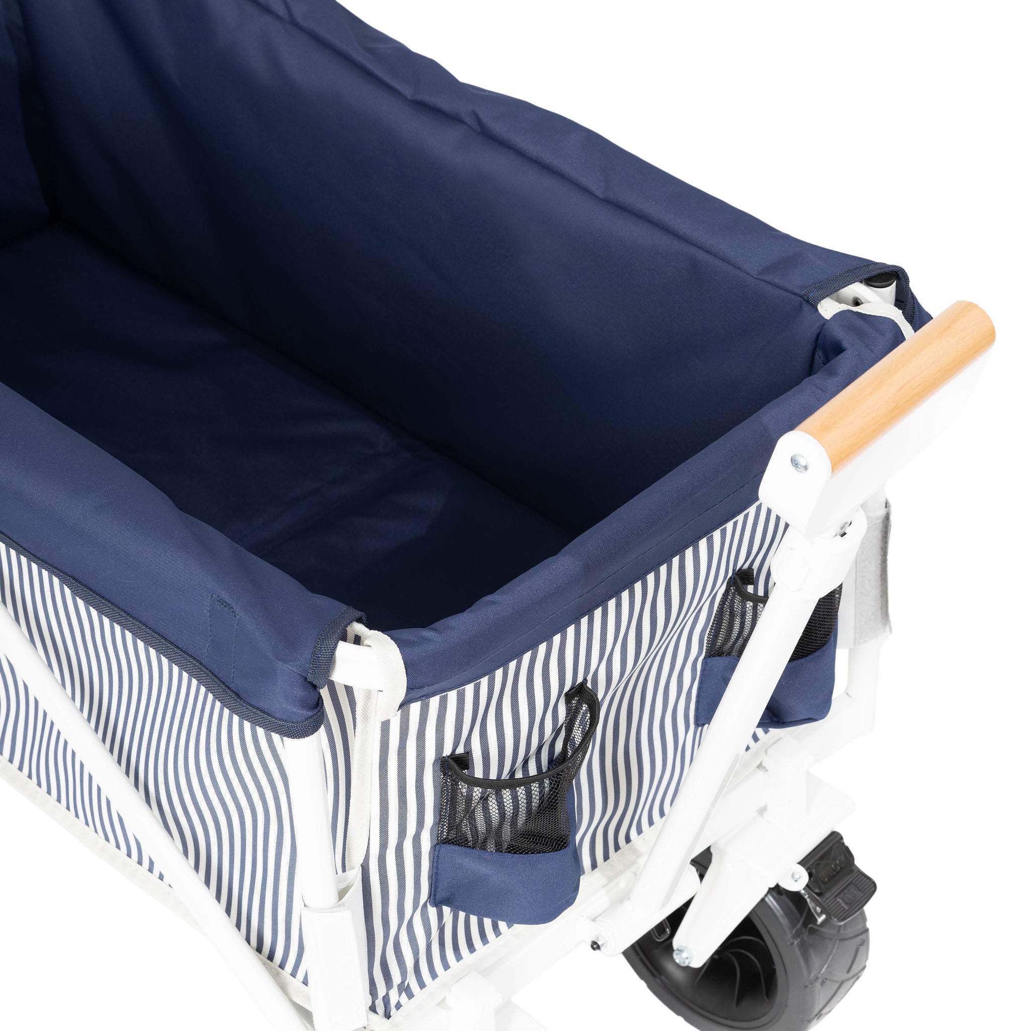 Carro plegable azul