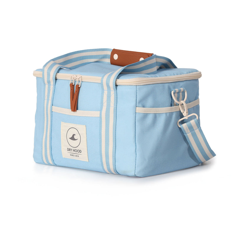 Cooler blando celeste