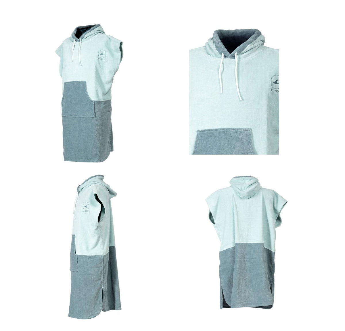 Caracteristicas Poncho Toalla Two Roads Celeste