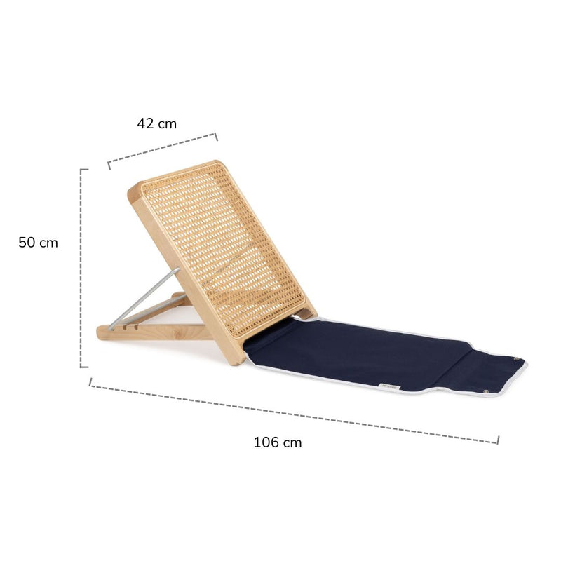 medidas respaldo de rattan