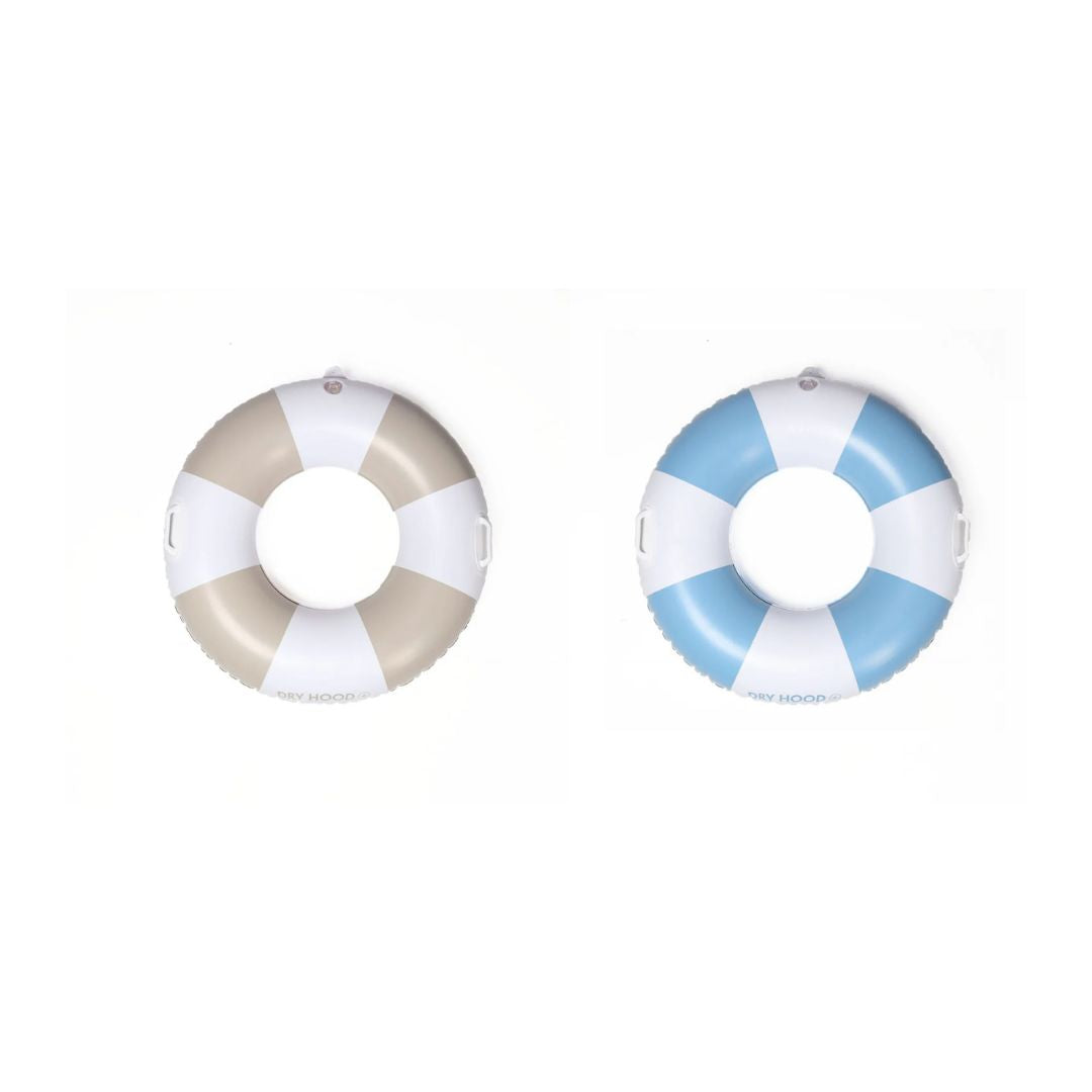 Anillos Inflables Marine Beige y Celeste
