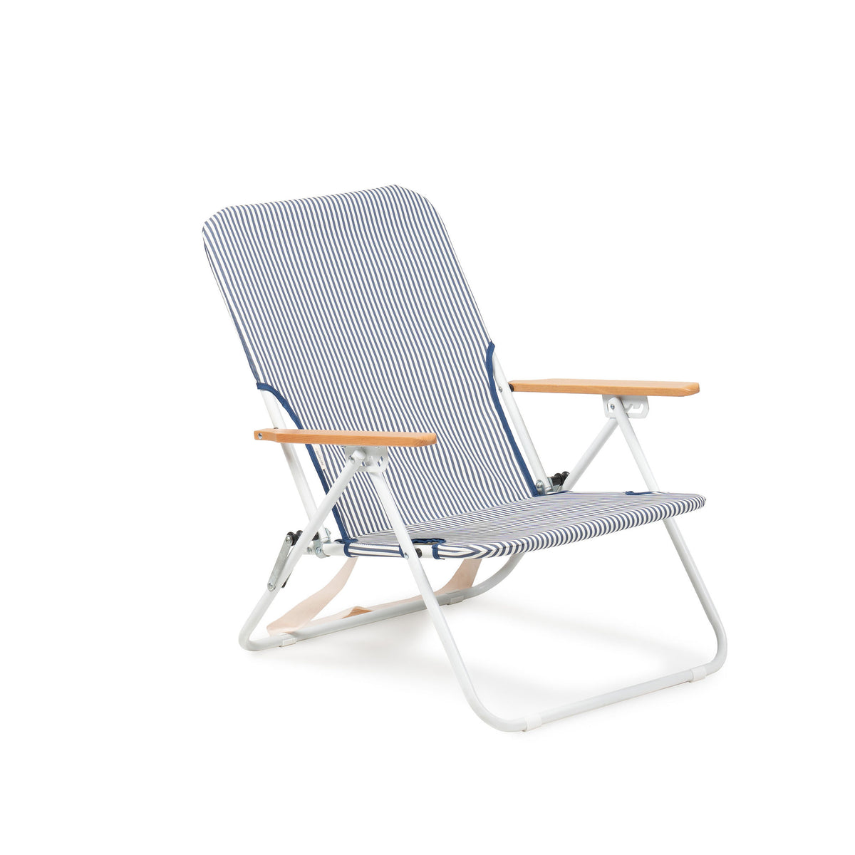 Silla Plegable Harbour Azul Lineas