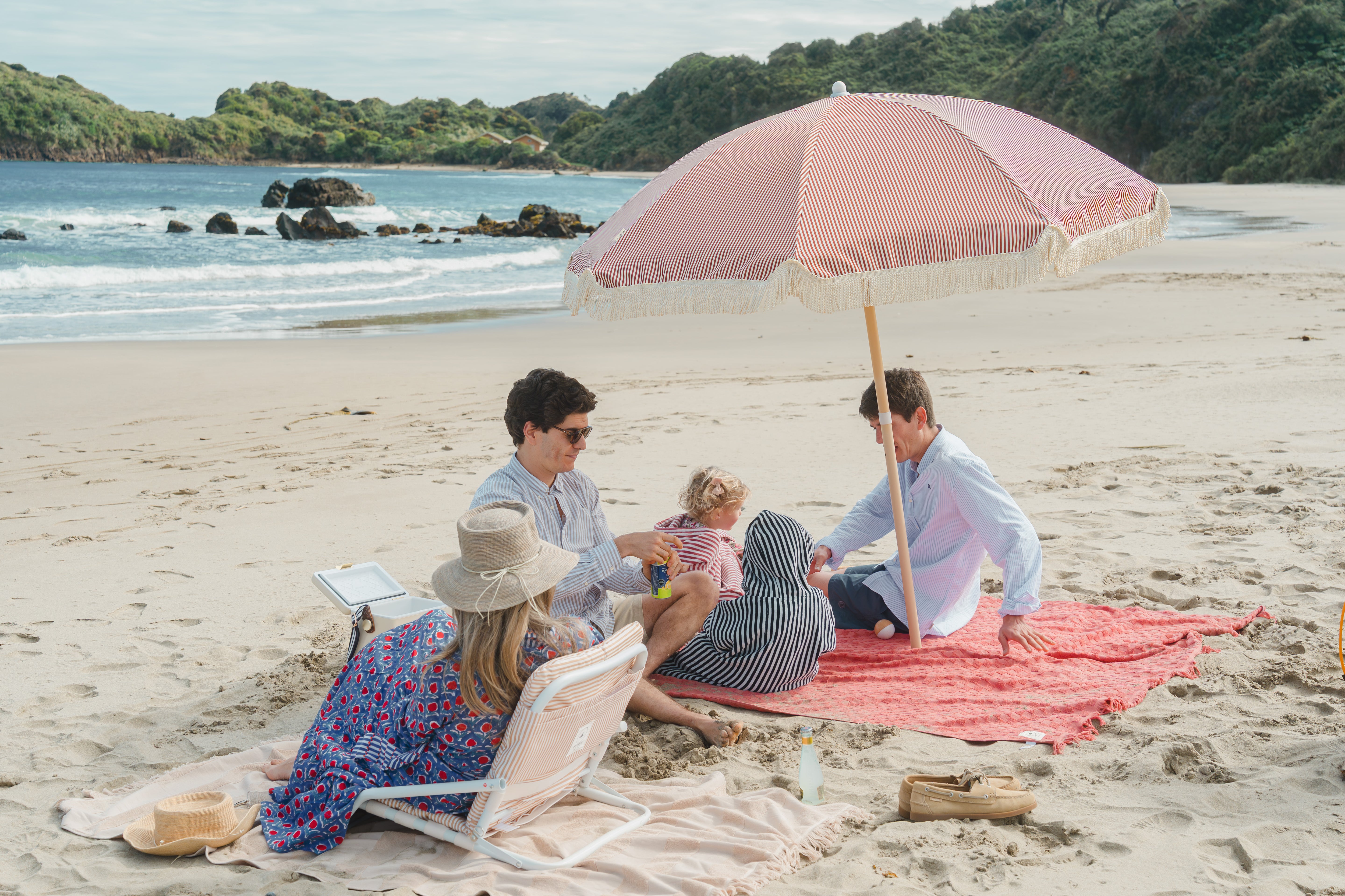 silla de playa baja plegable con correa