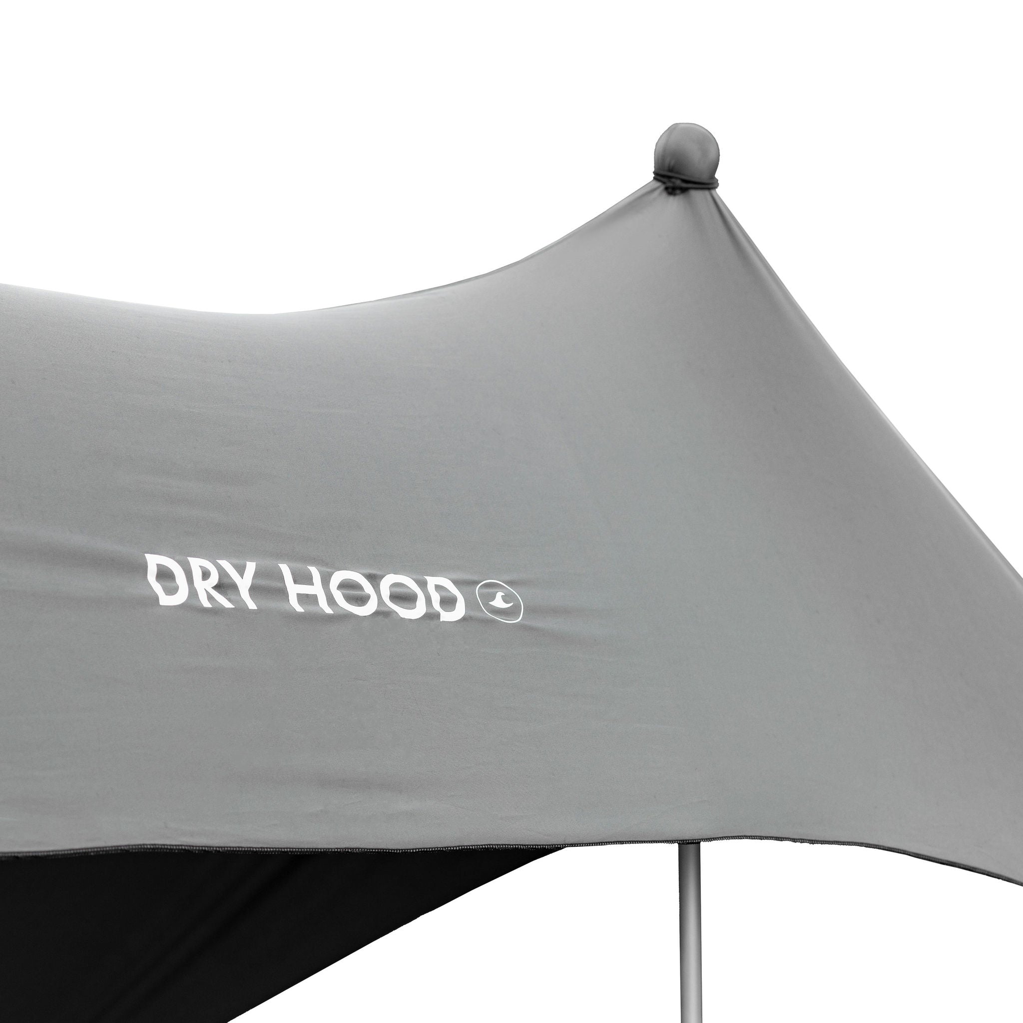 toldo elastico gris para playa