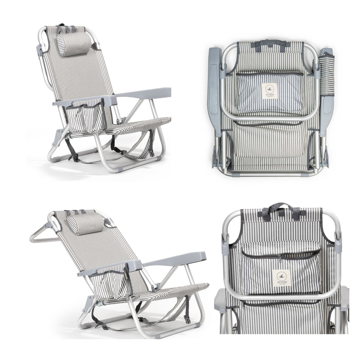 Caracteristicas Silla playa Traveler Gris