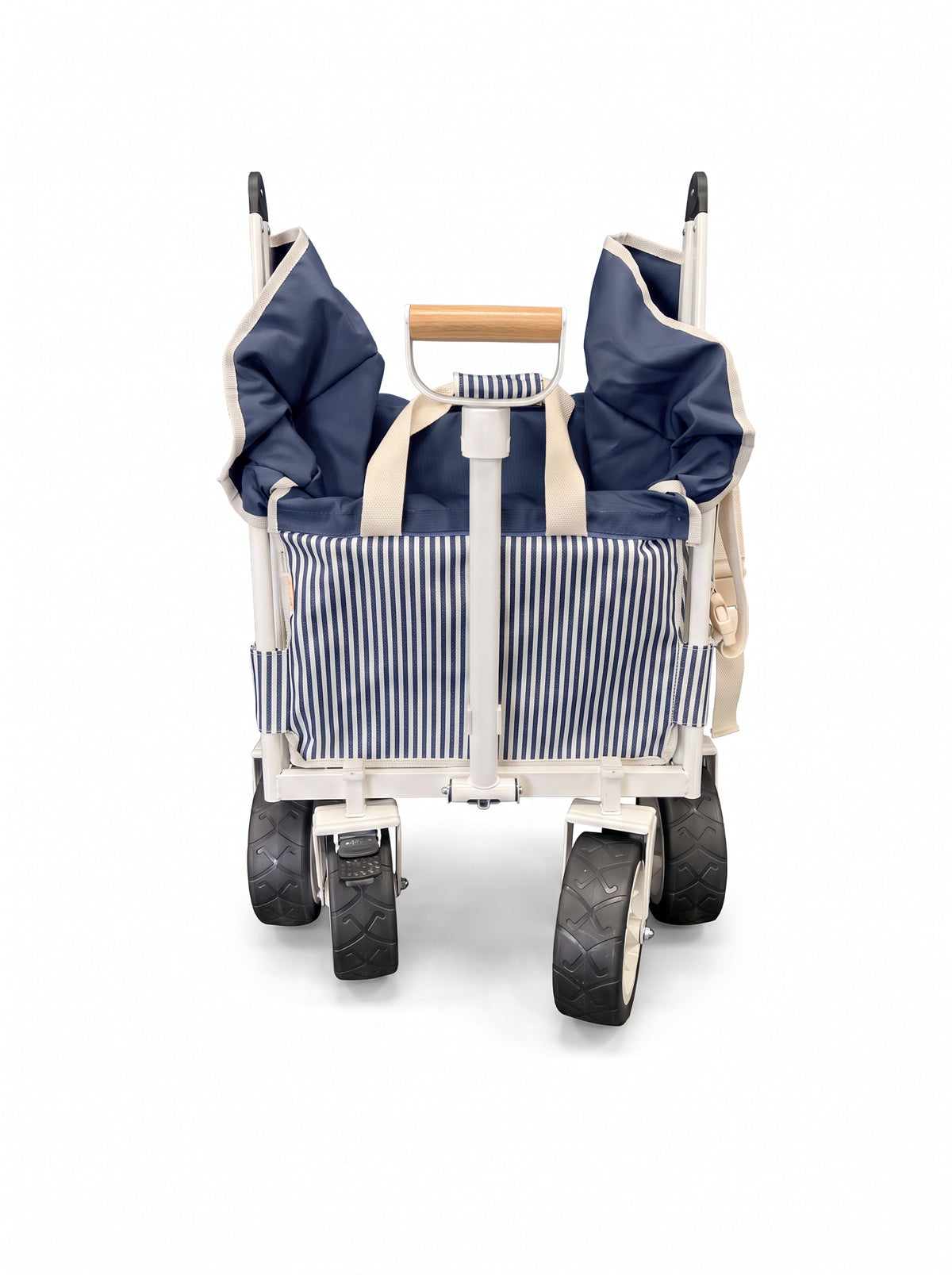 Carrito de Playa Discovery Azul Líneas