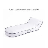 Funda de sillón inflable piscina Santorini