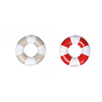 Anillos Inflables Marine Beige y Rojo