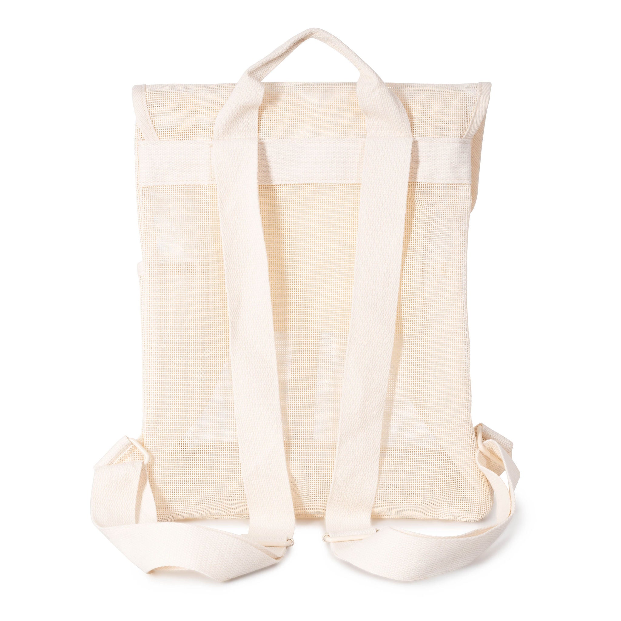 Mochila de malla para la playa