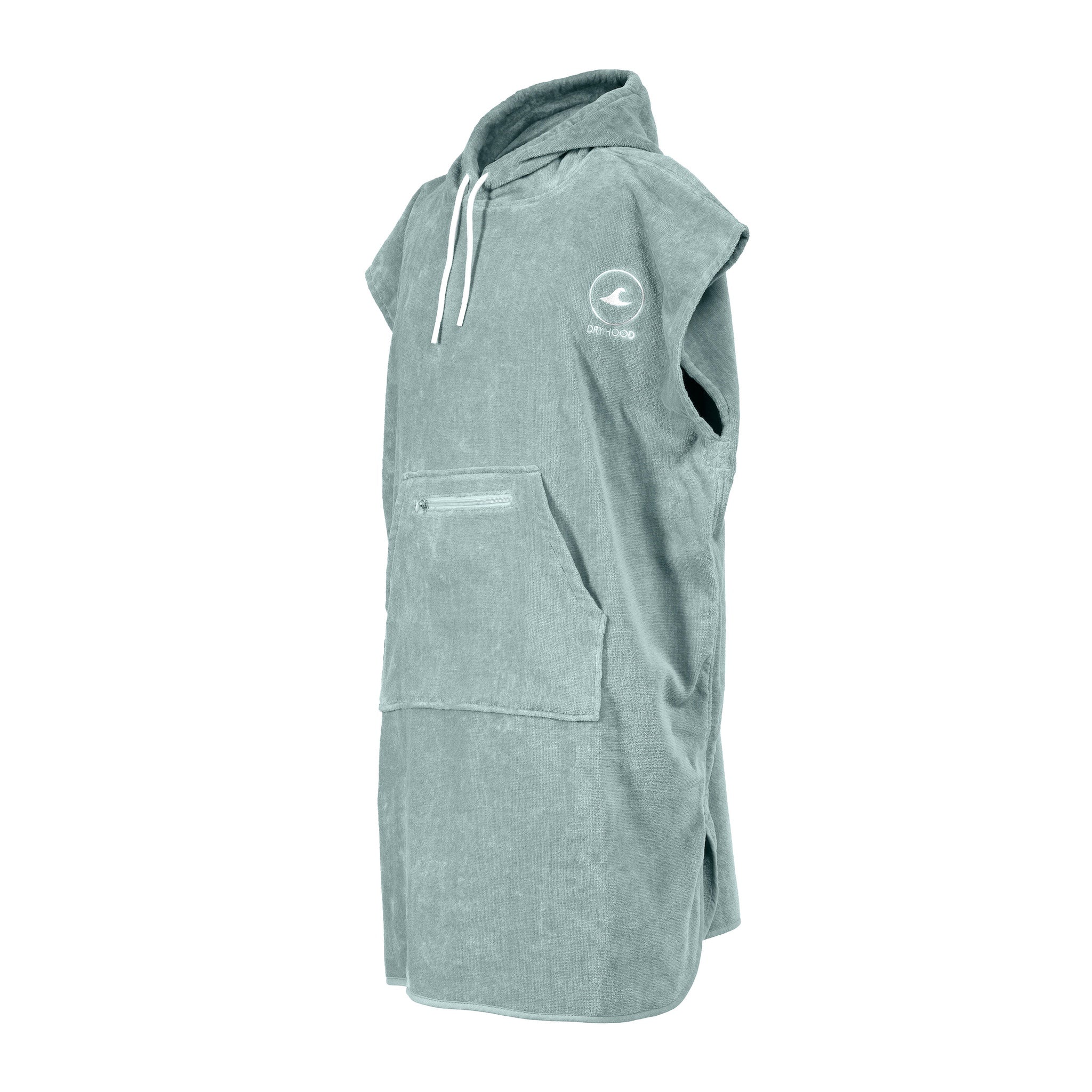 Poncho toalla verde