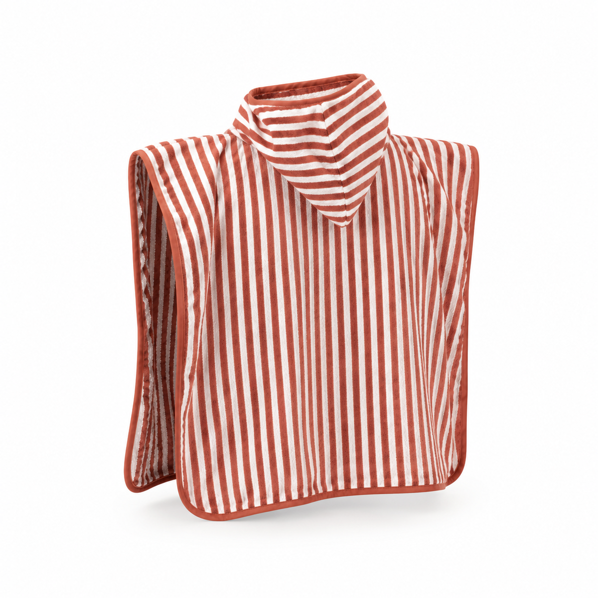 Poncho Toalla Baby Aveiro Pink con laterales abiertos
