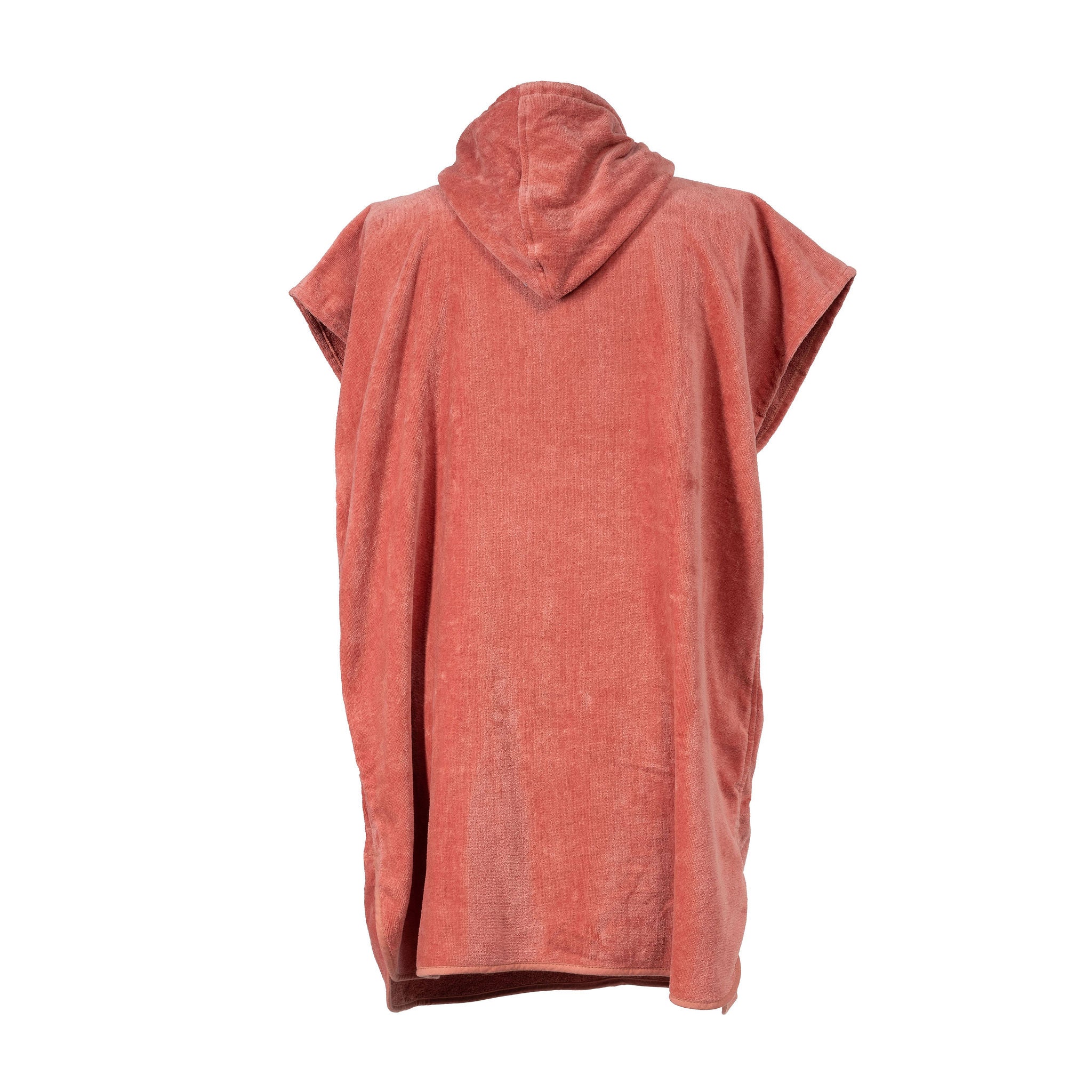 Poncho Toalla rosado