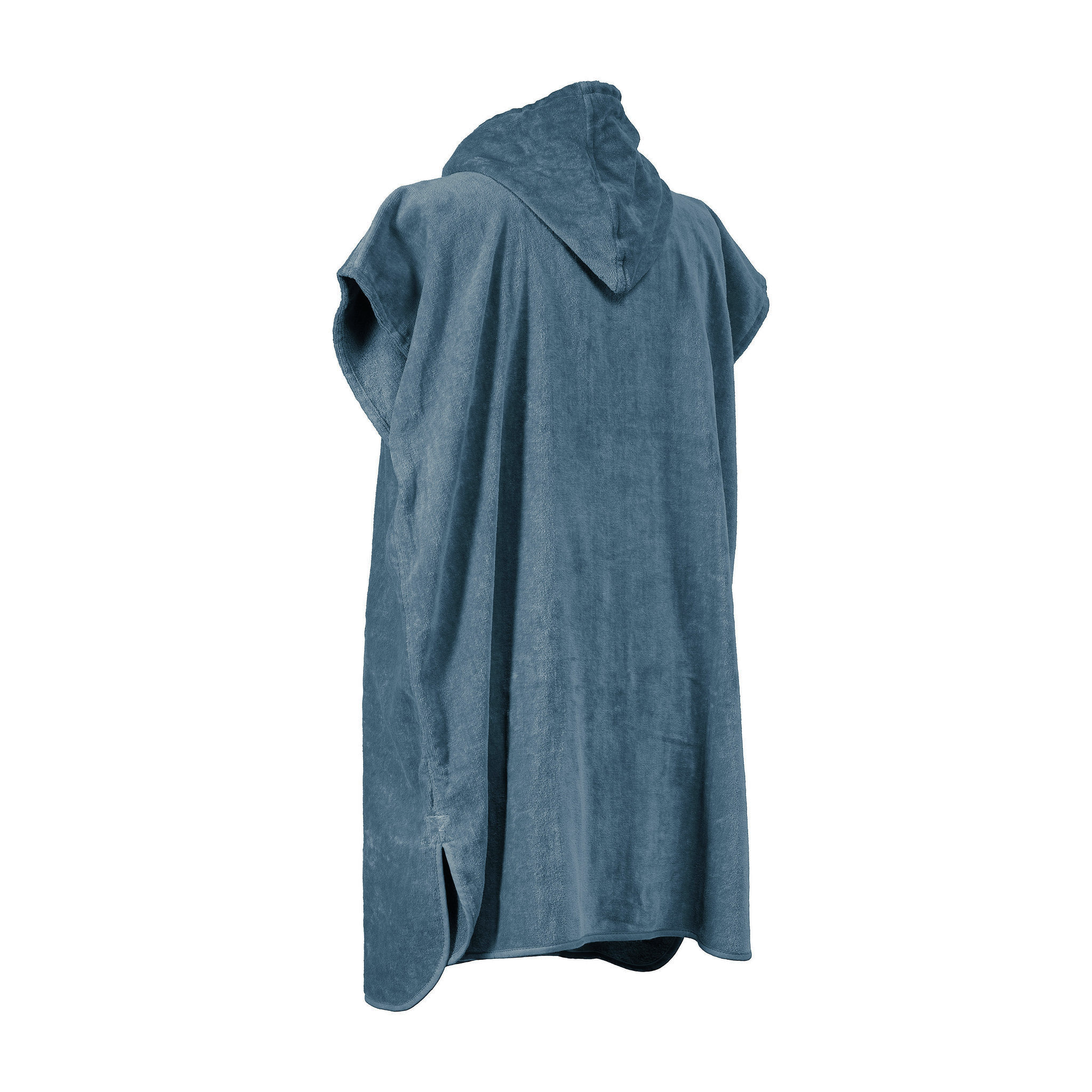 poncho toalla azul