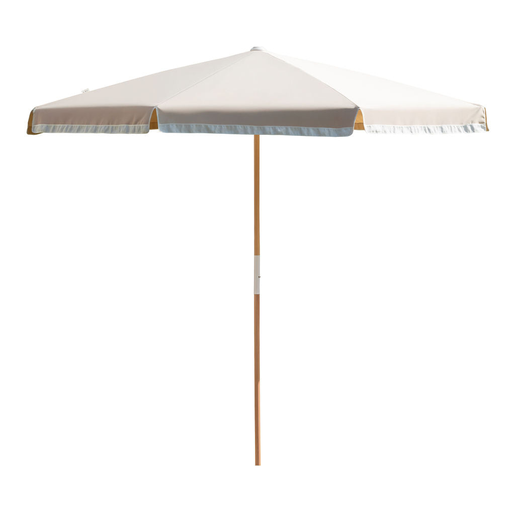 Quitasol de terraza beige