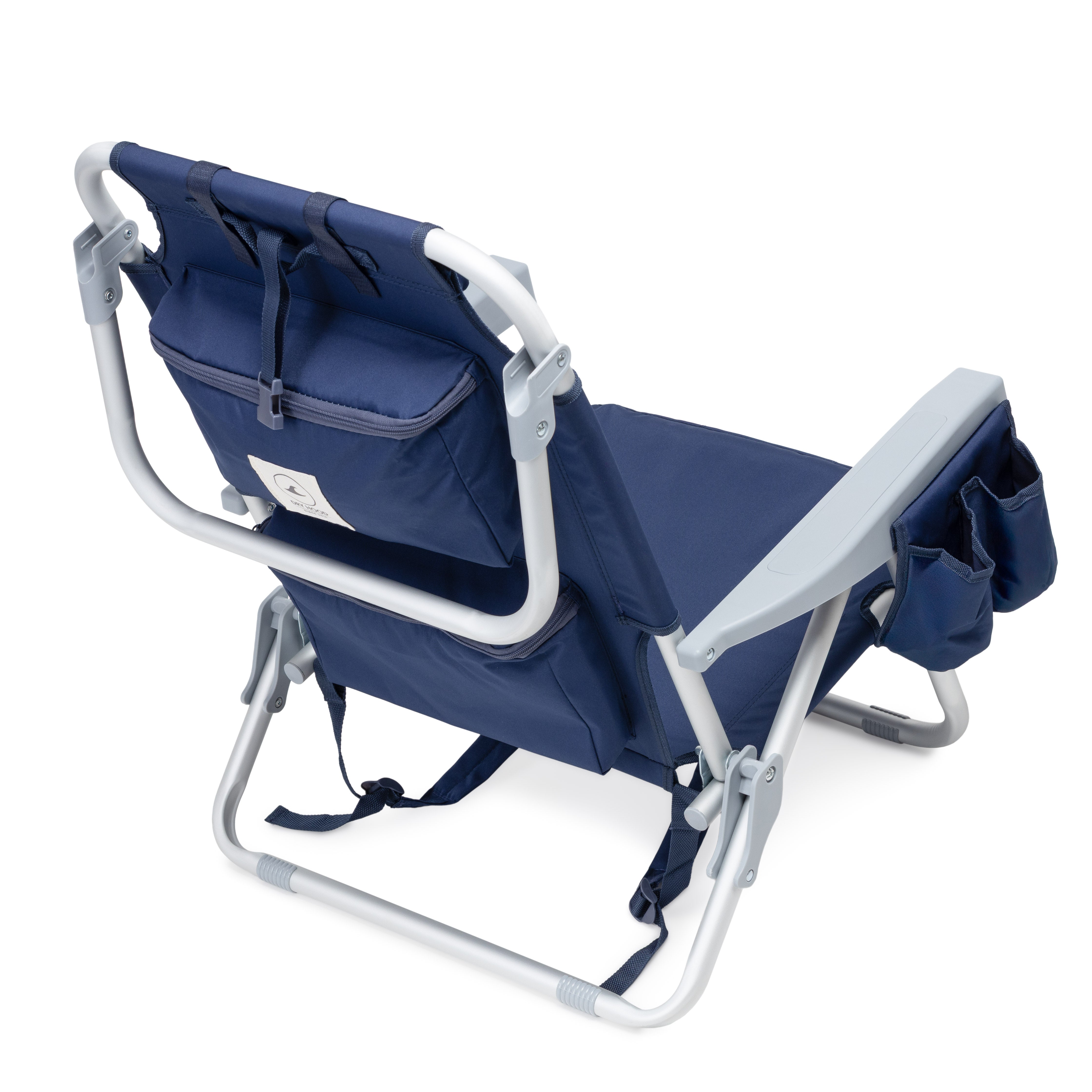 Silla playa Traveler Azul Sólido