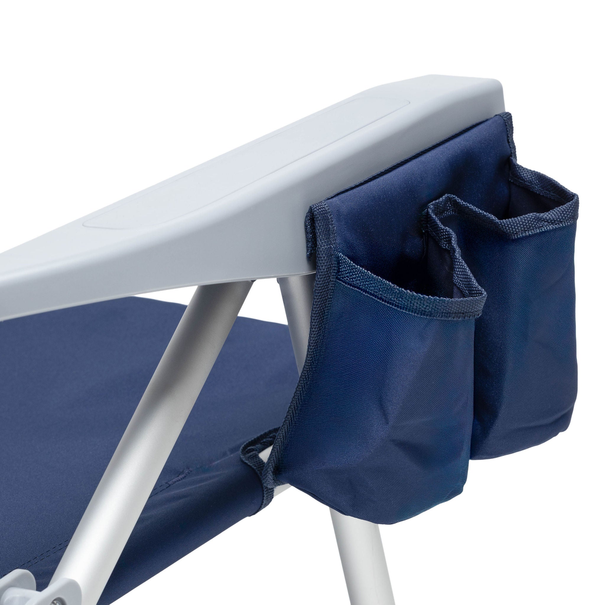 Silla playa Traveler Azul Sólido