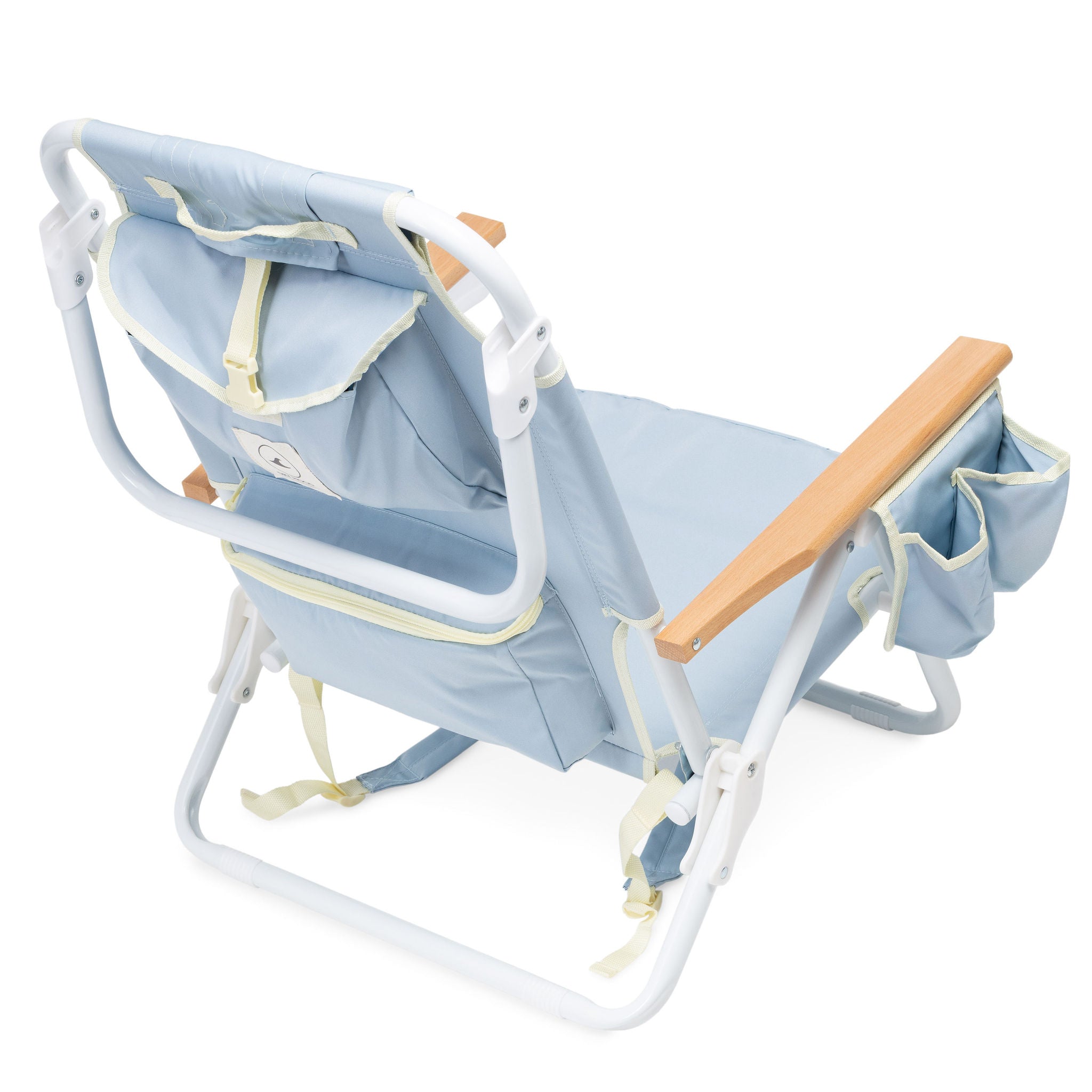 Silla playa Vintage Celeste