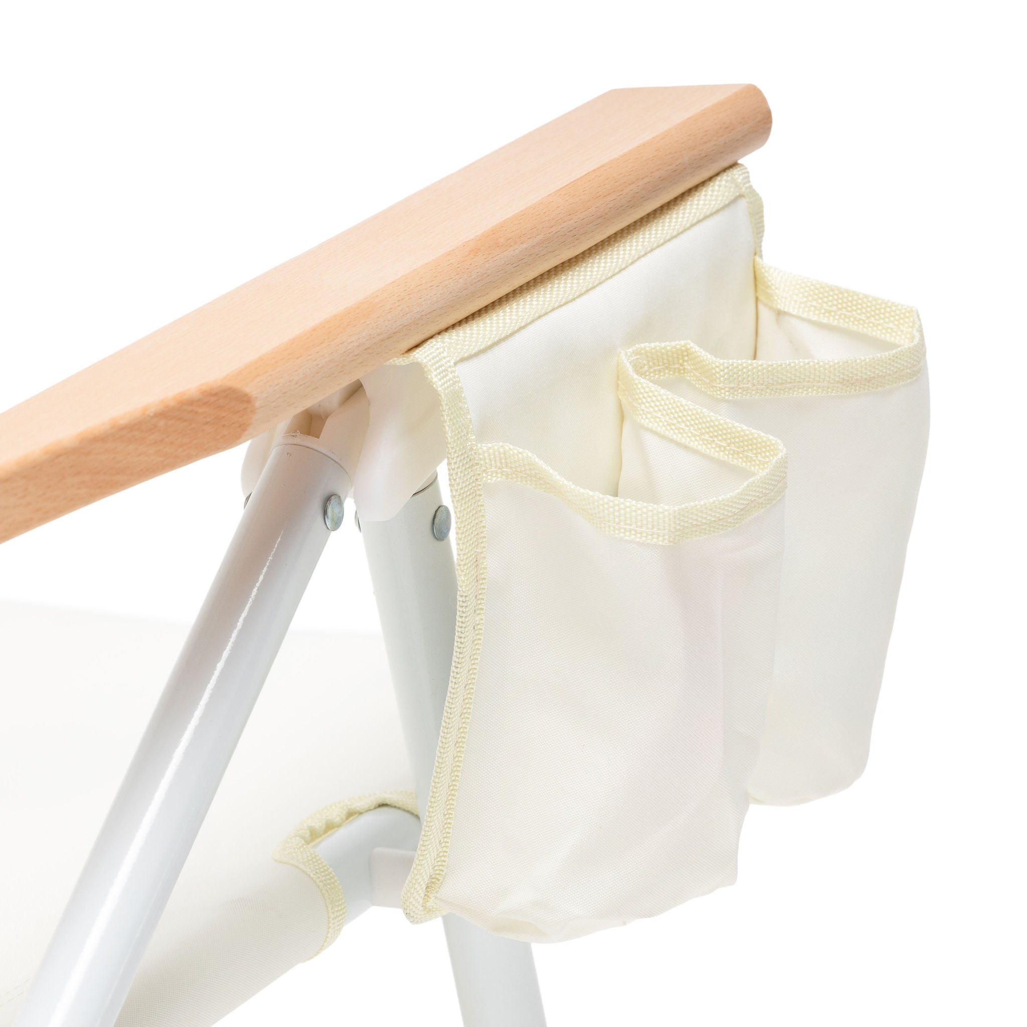 silla de laya con mango de madera