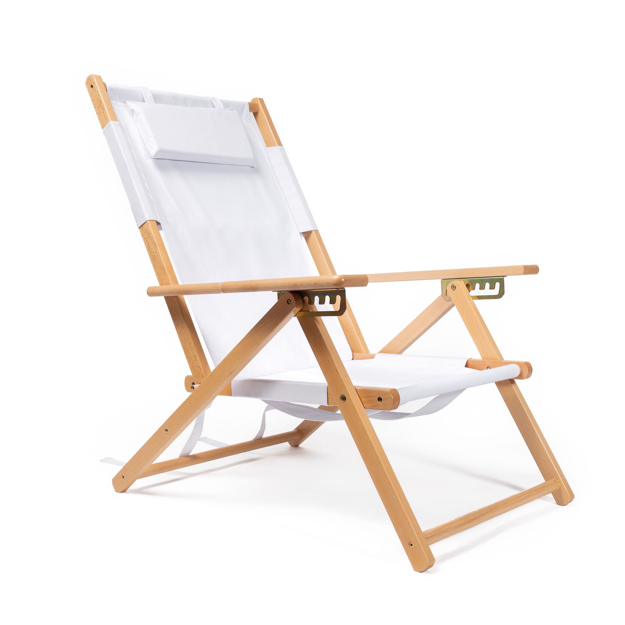 Silla de playa plegable madera