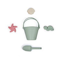 Set de baldes de playa verde