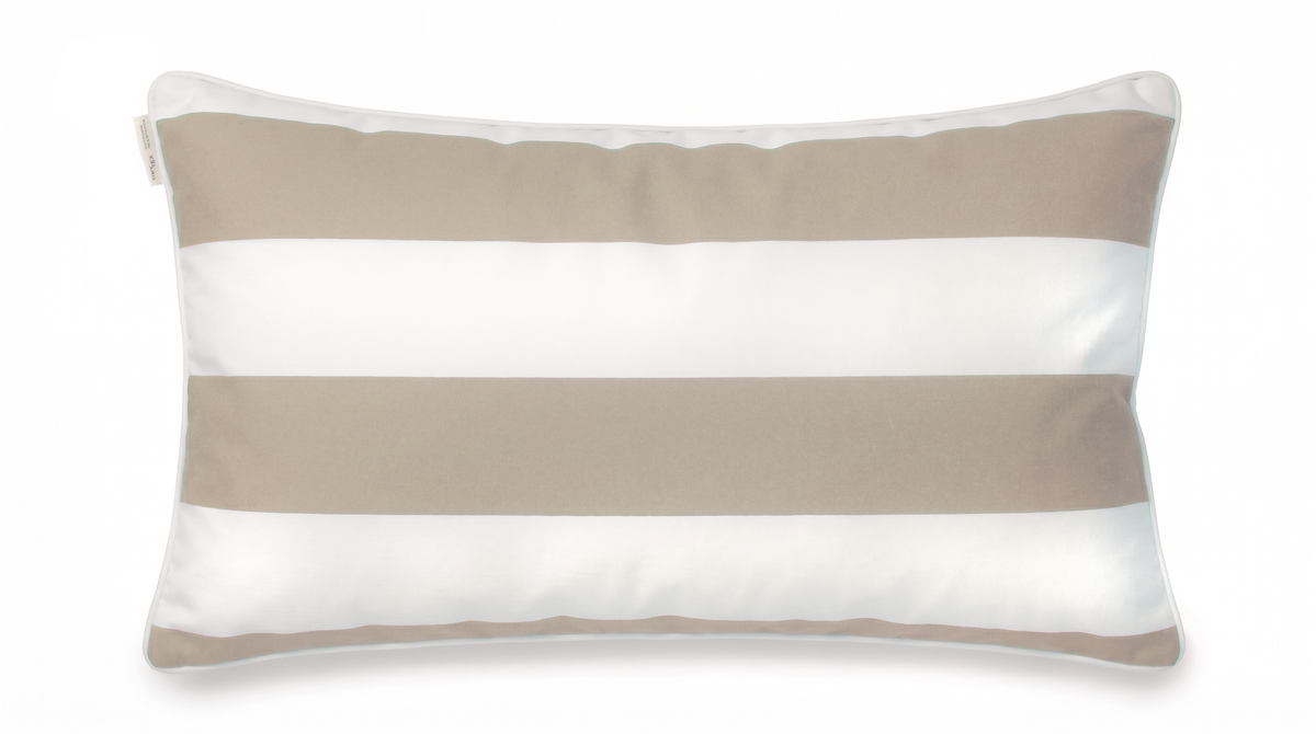 Cojín Rectangular Maison Beige Líneas | DryHood