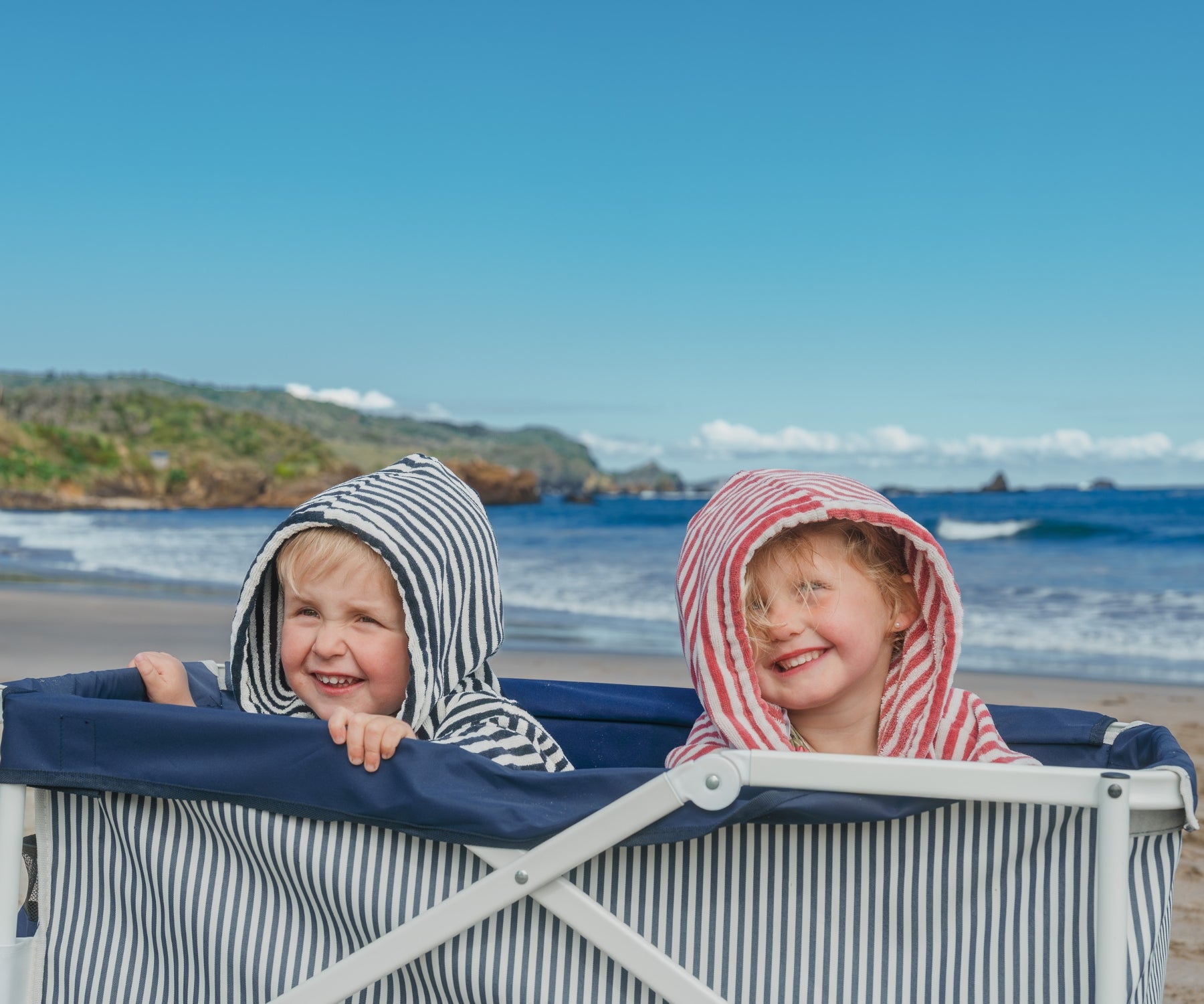 carrito de playa de rueda ancha