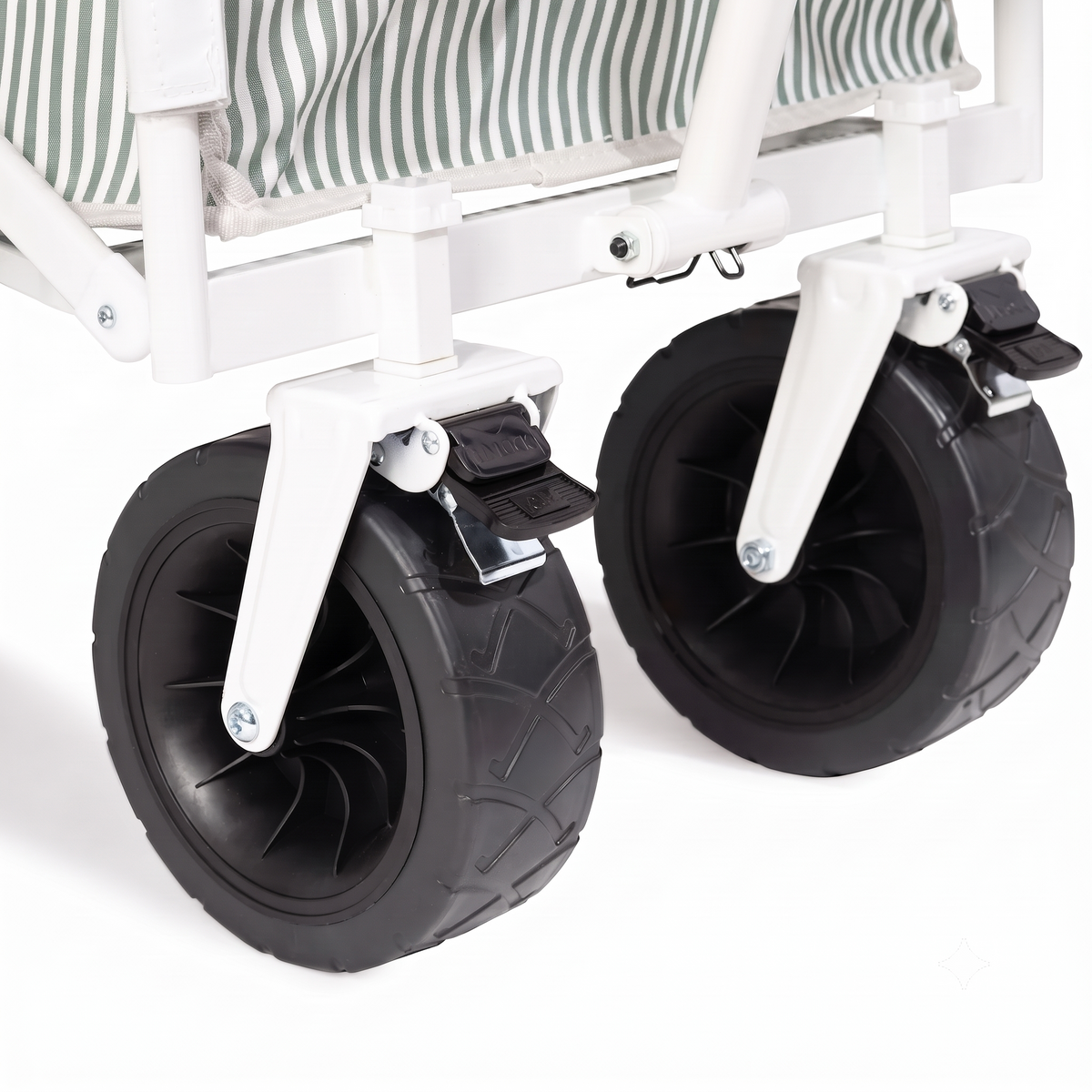 carrito de playa plegable con ruedas anchas para arena
