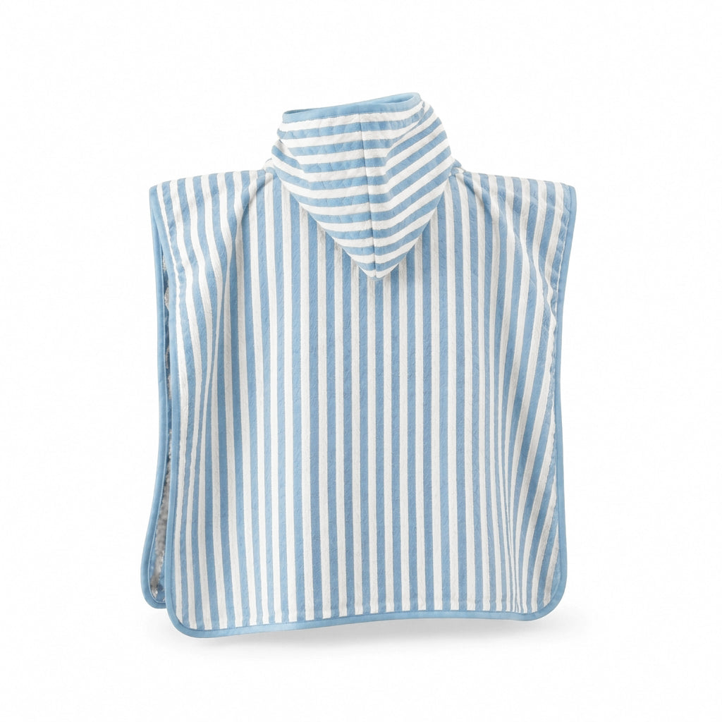Poncho Toalla Baby Aveiro Celeste