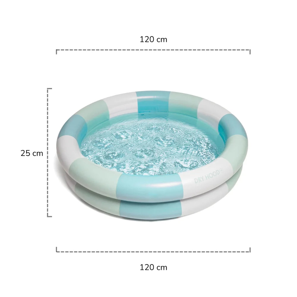 medida de piscina inflable
