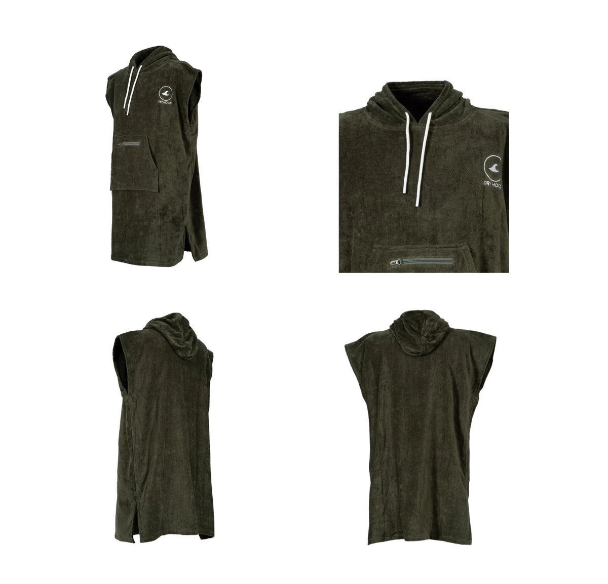 Caracteristicas Poncho Toalla Classic Verde Oscuro