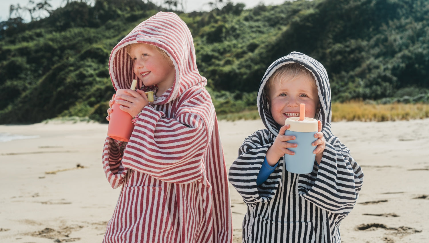 poncho lineas para niños 
