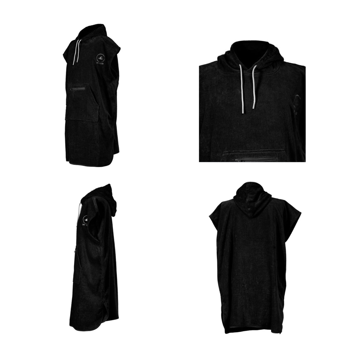 Caracteristicas Poncho Toalla Classic Negro