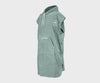 poncho de toalla verde dryhood