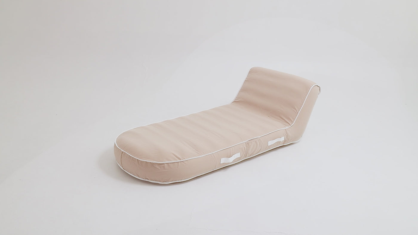 sillon inflable piscina