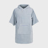 Poncho Toalla Classic surf mangas largas celeste