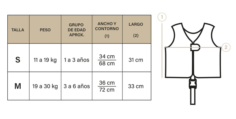 salvavidas para niños