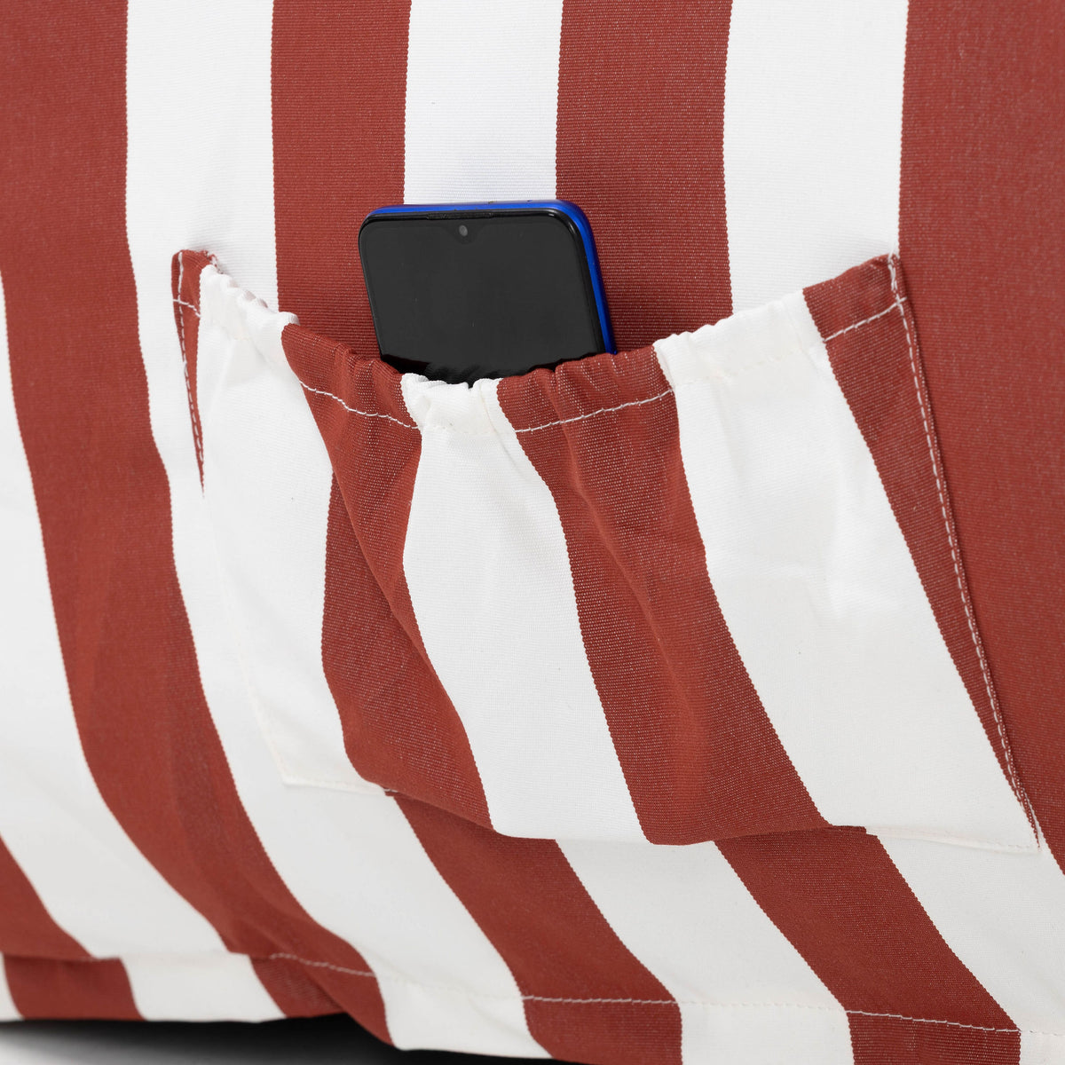 sillon de exterior compresible con bolsillo
