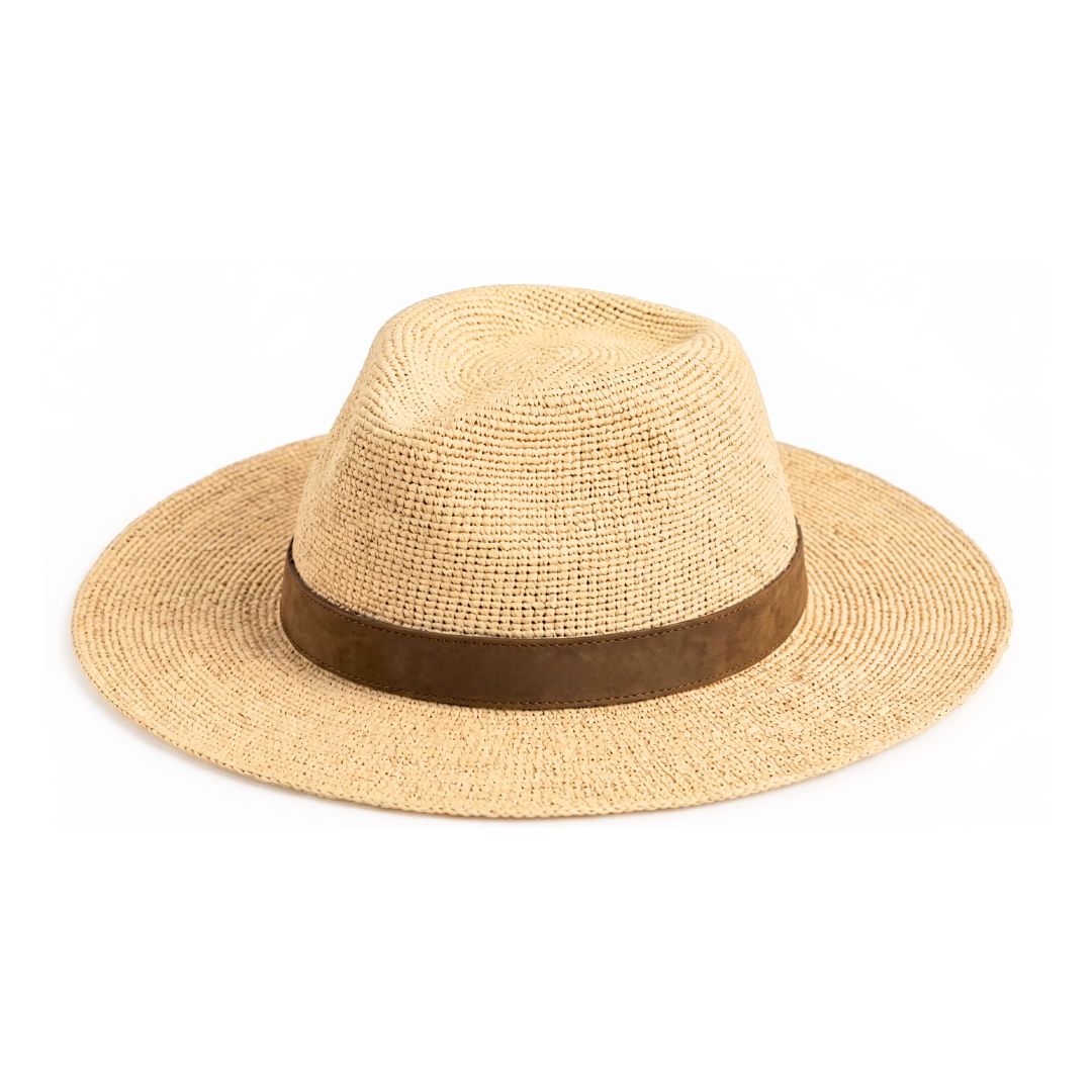 sombrero de playa de paja