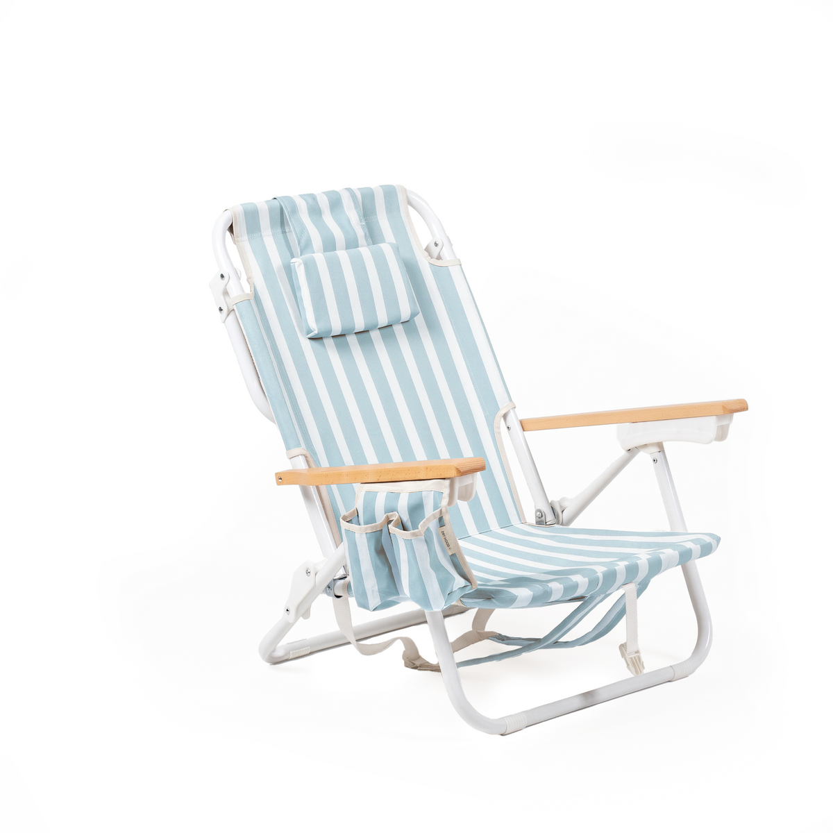 Silla playa Vintage Celeste Lineas